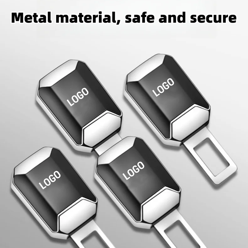 Køretøjsmonteret spænde til forlængelse af sikkerhedssele i galvaniseret zinklegering